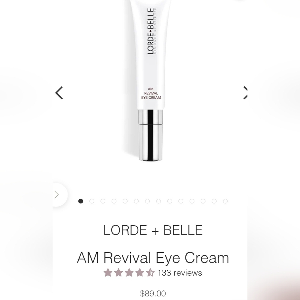AM Revival Eye Cream
